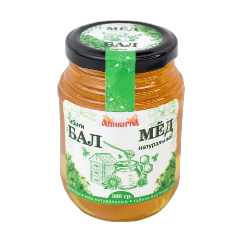 МЕД НАТУРАЛЬНЫЙ АПИВИТА 360Г С/Б
