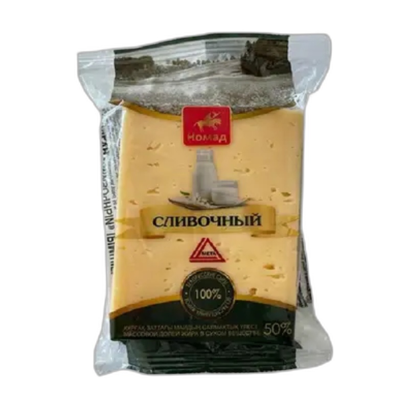СЫР НОМАД СЛИВОЧНЫЙ МДЖ 50% 200Г