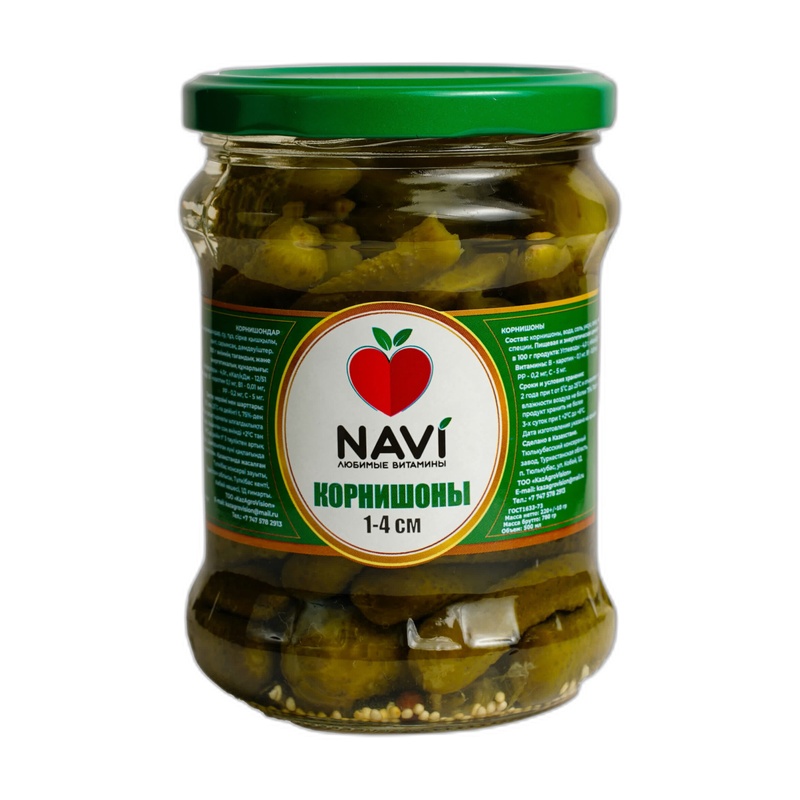 ОГУРЦЫ NAVI КОНСЕРВИРОВАННЫЕ НАРОДНАЯ МАРКА 2Л