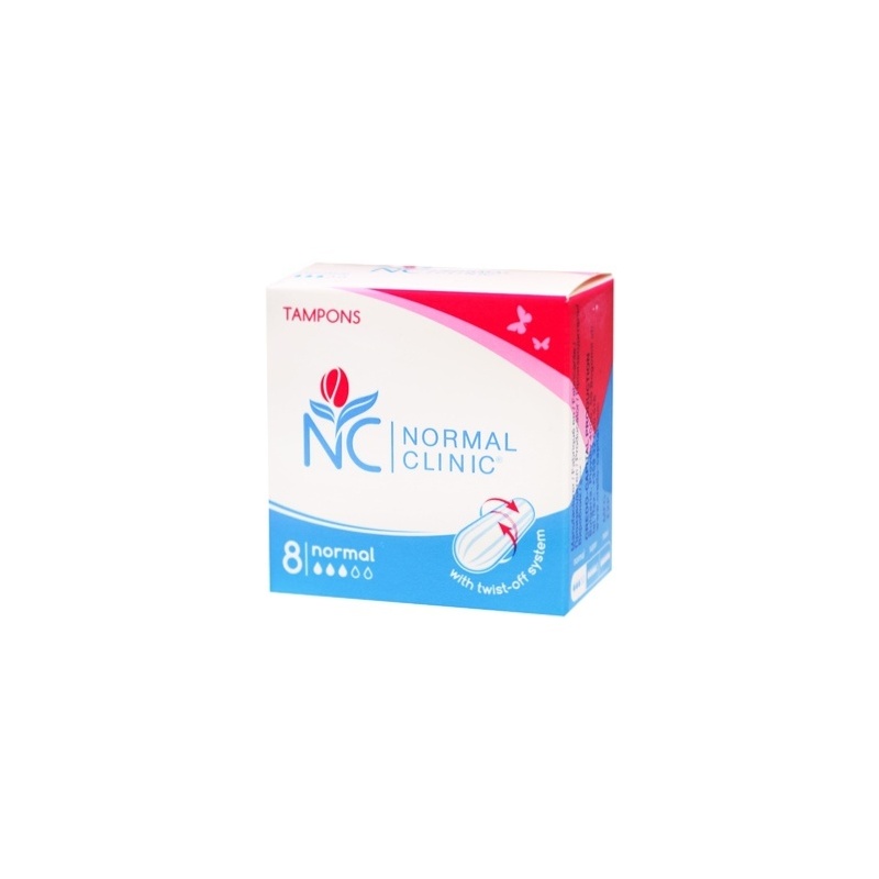 ТАМПОНЫ NORMAL CLINIC NORMAL '3 8ШТ