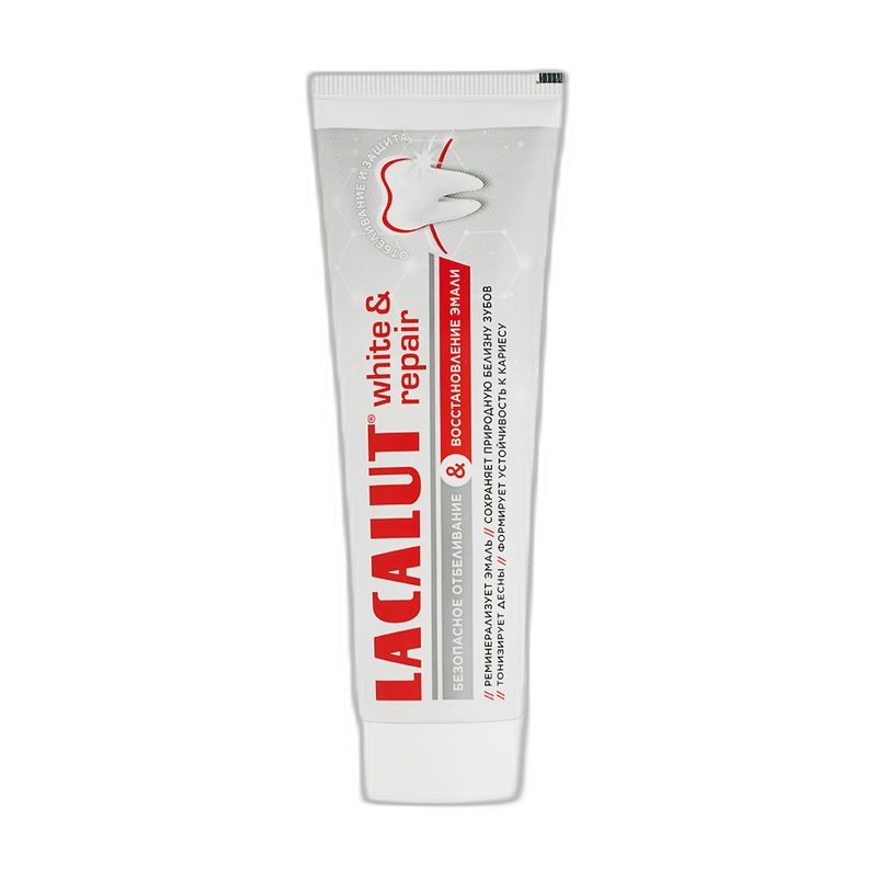 ПАСТА ЗУБНАЯ LACALUT WHITE&REPAIR 75МЛ