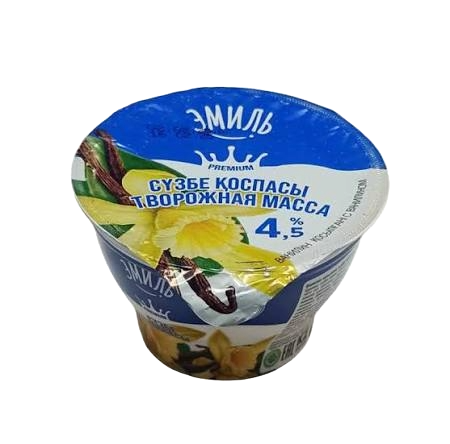 ТВОРОЖНАЯ МАССА ЭМИЛЬ ВАНИЛИН 4,5% 180Г