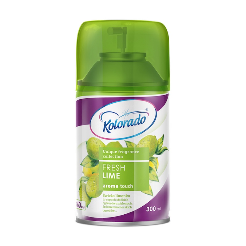 ОСВЕЖИТЕЛЬ ВОЗДУХА KOLORADO AROMA TOUCH FRESH LIME 300МЛ