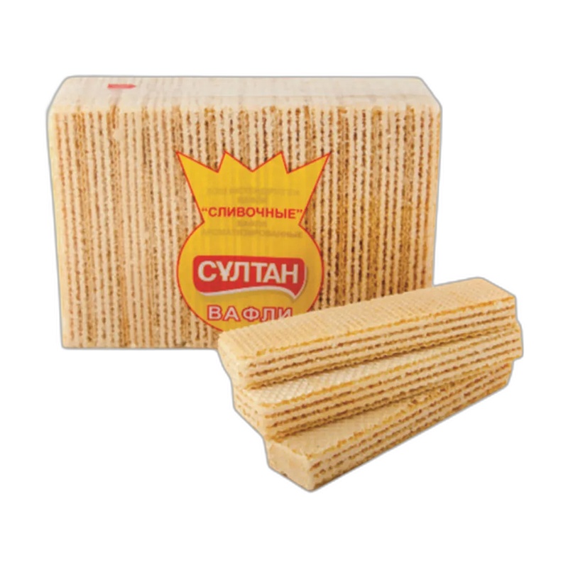 ВАФЛИ СУЛТАН СЛИВОЧНЫЕ 400Г