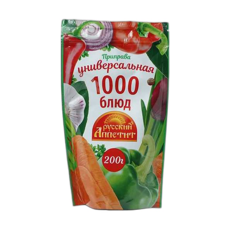 ПРИПРАВА РУССКИЙ АППЕТИТ 1000 БЛЮД УНИВЕРСАЛЬНАЯ 200Г