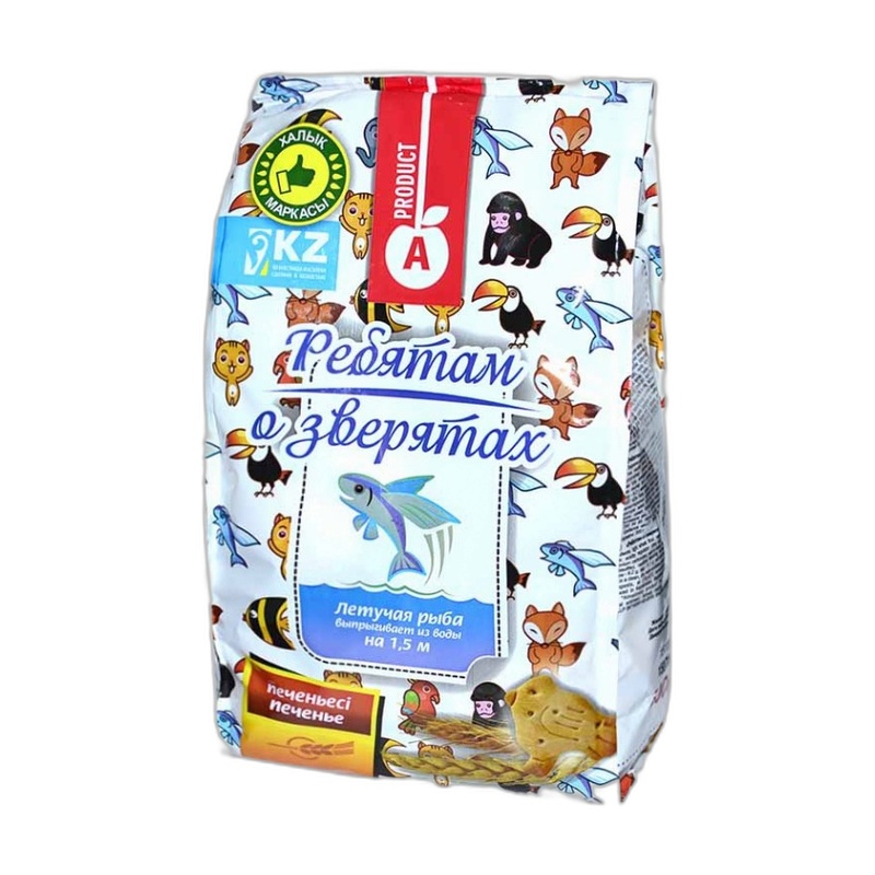 ПЕЧЕНЬЕ A PRODUCT РЕБЯТАМ О ЗВЕРЯТАХ 300Г