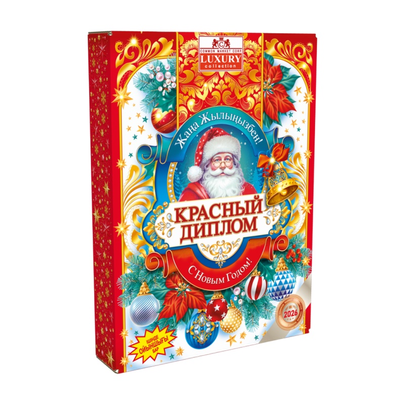 ПОДАРОК НОВОГОДНИЙ КОНТИ КРАСНЫЙ ДИПЛОМ 430Г