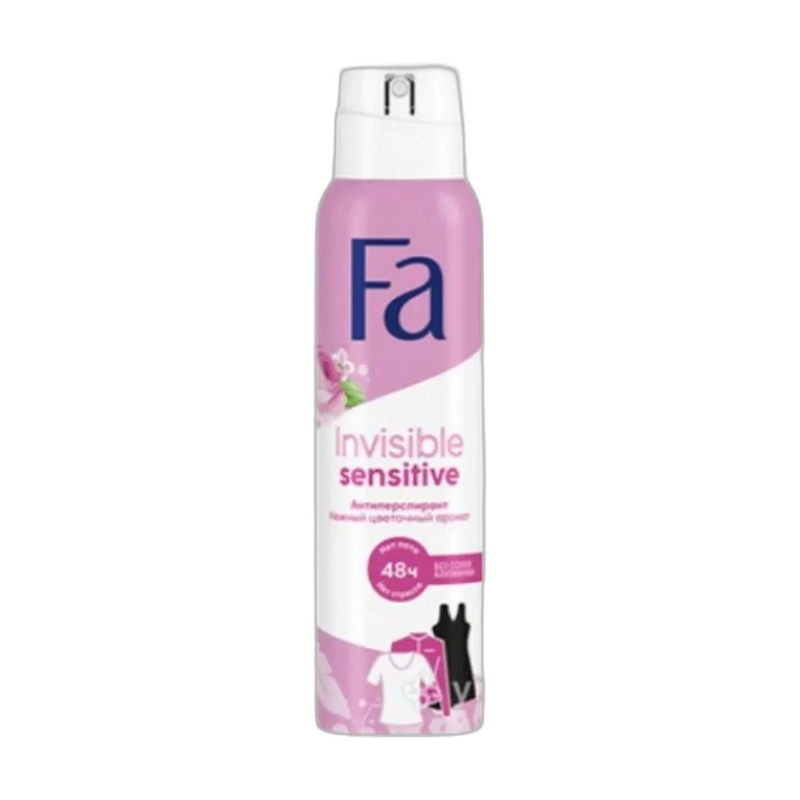 ДЕЗОДОРАНТ-СПРЕЙ FA INVISIBLE SENSITIVE 150МЛ