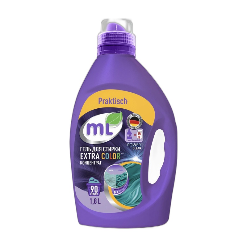 ГЕЛЬ ДЛЯ СТИРКИ MEINE LIEBE EXTRA COLOR КОНЦЕНТРАТ 1,8Л