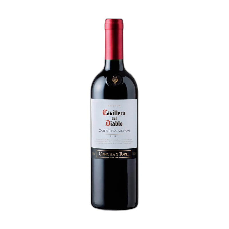 ВИНО CASILLERO DEL DIABLO CABERNET SAUVIGNON КРАСНОЕ СУХОЕ 13,5% 0,75Л ЧИЛИ