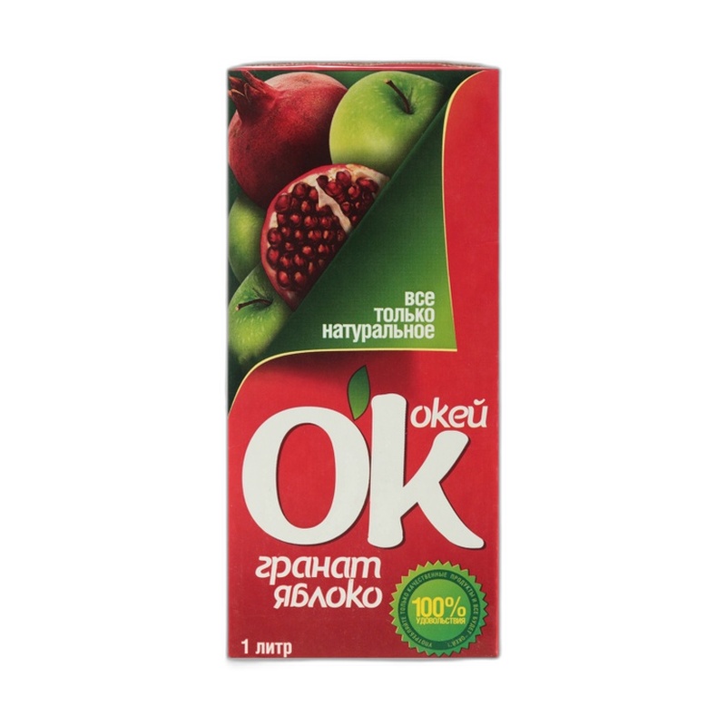 СОК ОК ГРАНАТ ЯБЛОКО 0,93Л Т/П