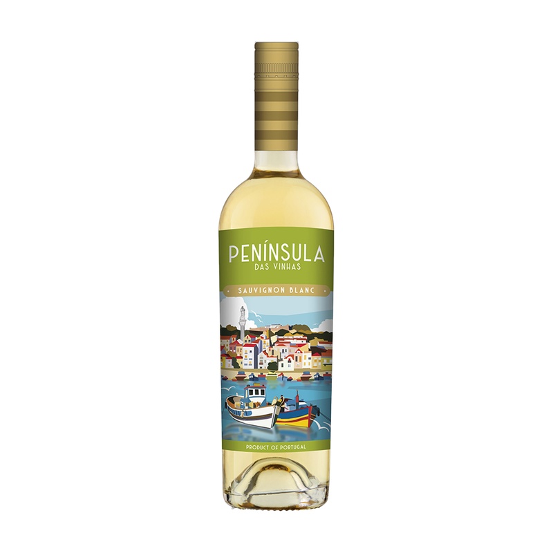 ВИНО PENINSULA DAS VINHAS SAUVIGNON BLANC БЕЛОЕ СУХОЕ 13% 0,75Л ПОРТУГАЛИЯ