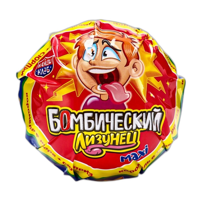 КАРАМЕЛЬ ЛИЗУНЕЦ MAXI ЗМЕЙКА ЗЛОДЕЙКА 112Г