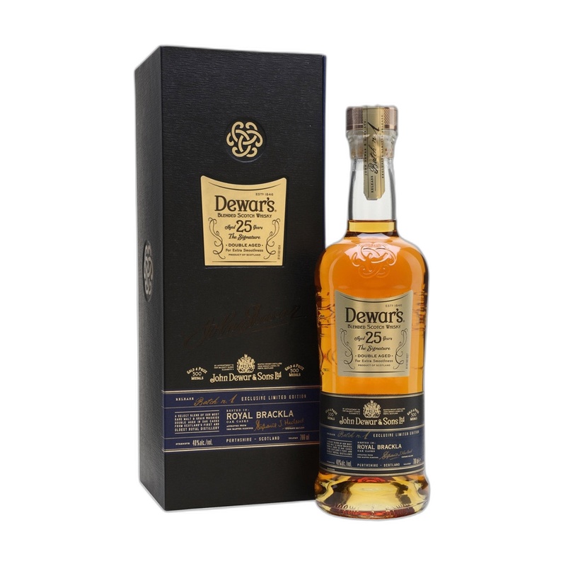 ВИСКИ DEWAR'S SIGNATURE 25YO 40% 0,7Л