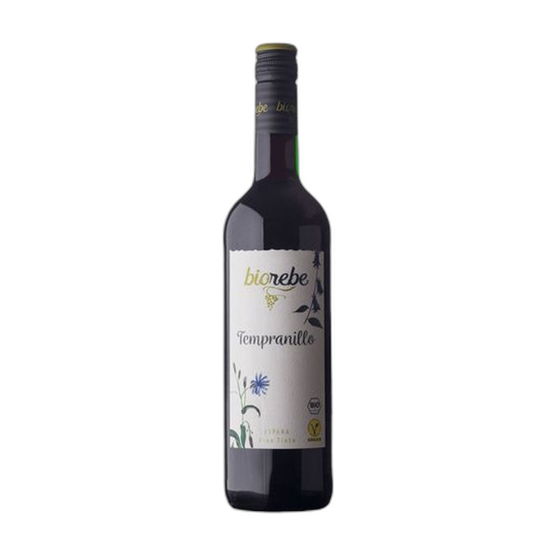 ВИНО BIOREBE TEMPRANILLO КРАСНОЕ СУХОЕ 13% 0,75Л ГЕРМАНИЯ