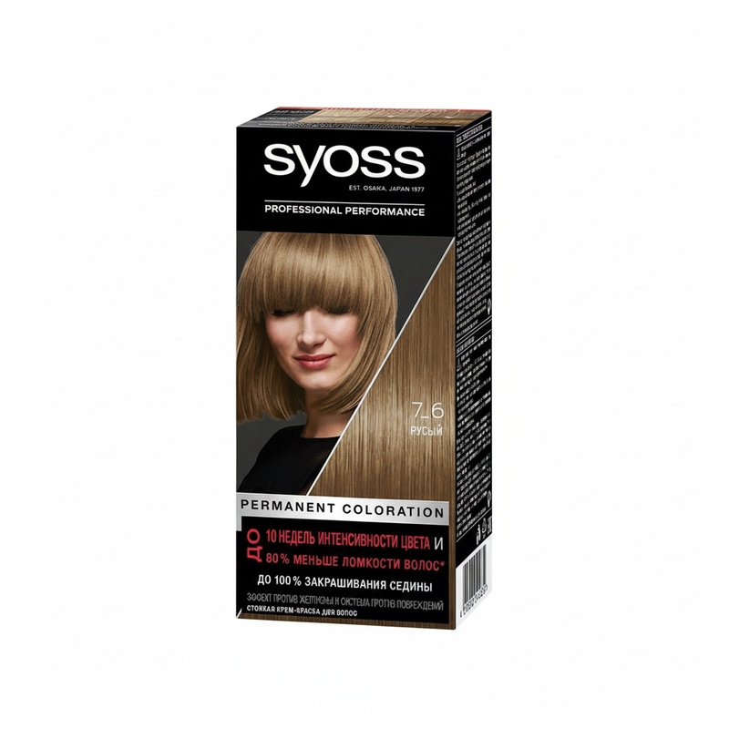 КРАСКА ДЛЯ ВОЛОС SYOSS COLOR 7-6 MIDDLE BLOND