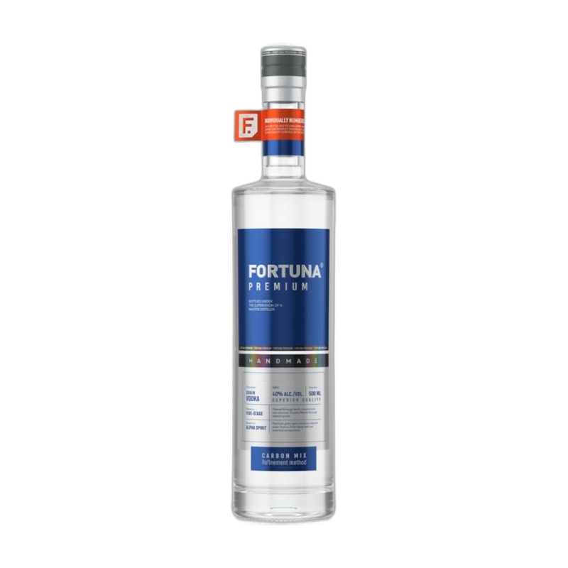 ВОДКА FORTUNA PREMIUM 40% 0,5Л