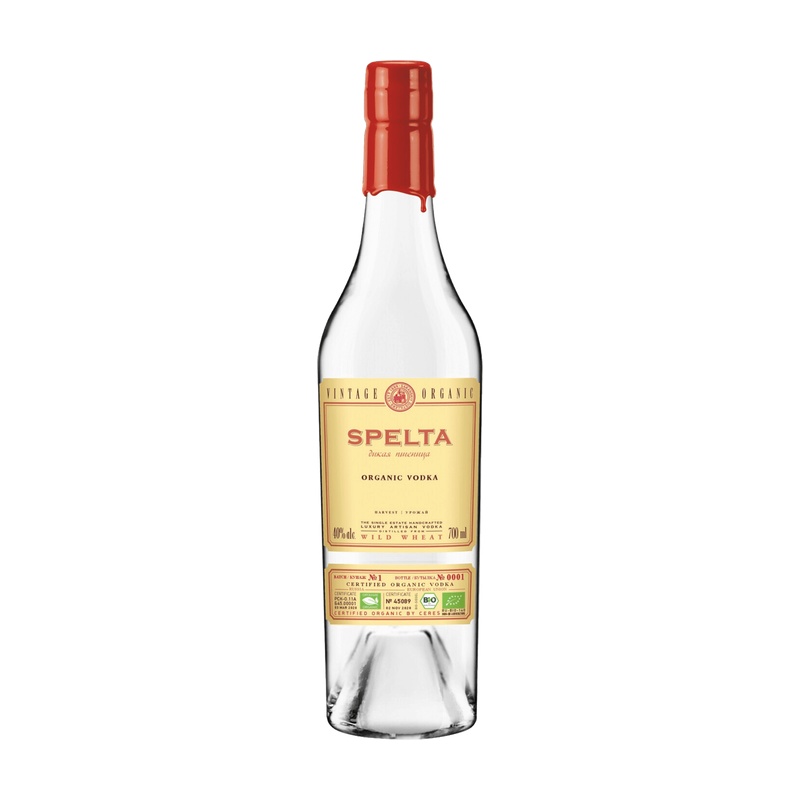 ВОДКА ORGANIC SPELTA 40% 0,5Л