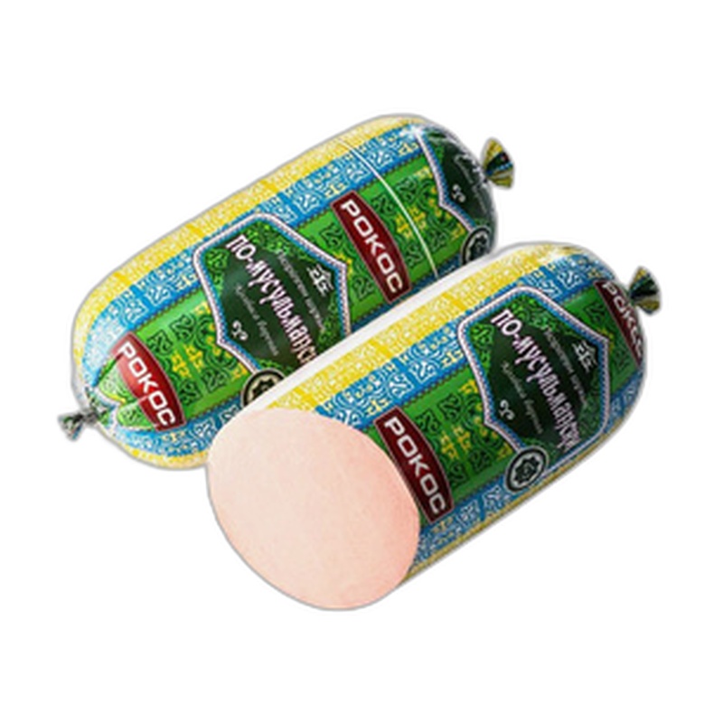 КОЛБАСА РОКОС ВАРЕНАЯ ПО-МУСУЛЬМАНСКИ 1КГ
