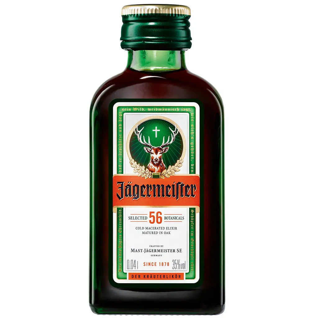 ЛИКЕР JAGERMEISTER 35% 0,04Л