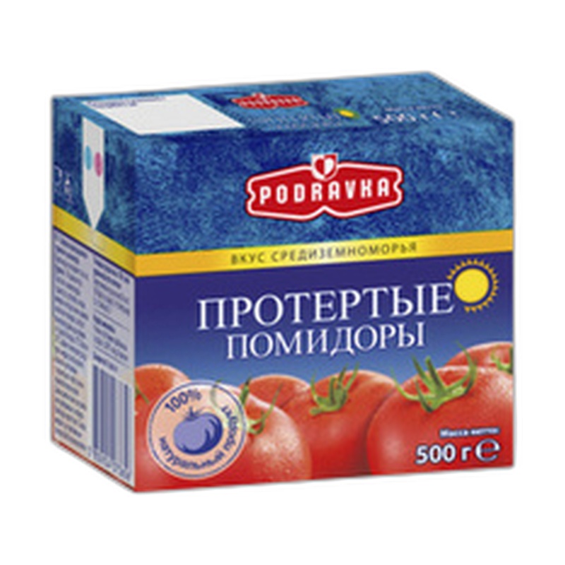 ПОМИДОРЫ PODRAVKA ПРОТЕРТЫЕ 500Г