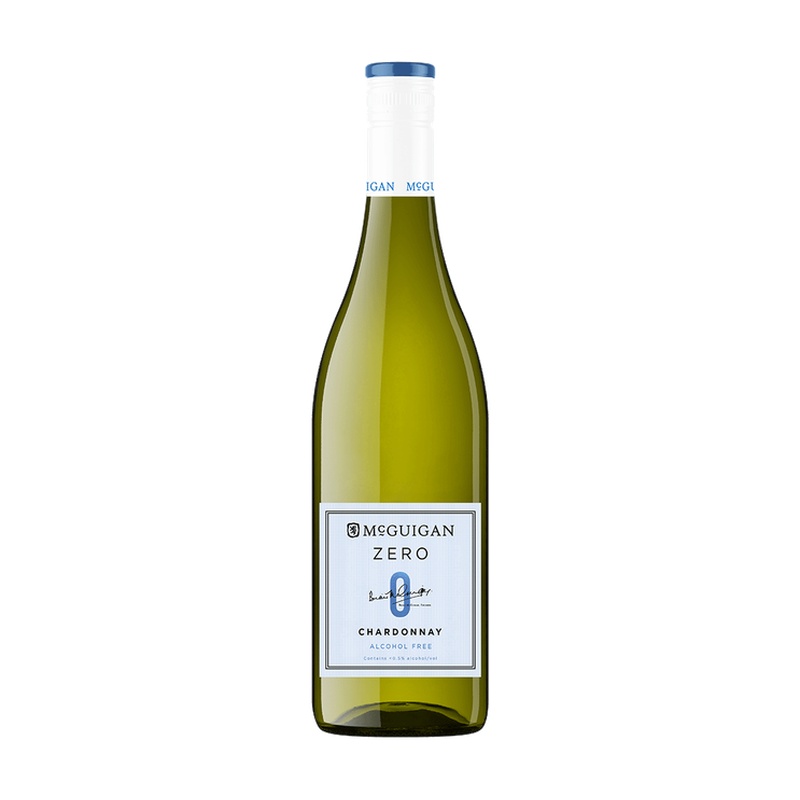 ВИНО БЕЗАЛКО MCGUIGAN ZERO CHARDONNAY 0,05% БЕЛ П/СЛ 0,75Л АВСТРАЛИЯ