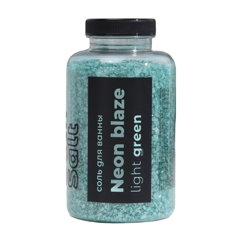 СОЛЬ ДЛЯ ВАННЫ FABRIK COSMETOLOGY NEON BLAZE LIGHT GREEN 500Г