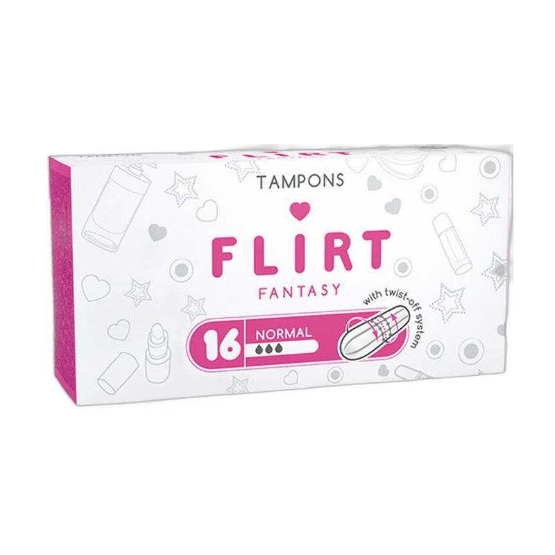 ТАМПОНЫ FLIRT FANTASY NORMAL '3 16ШТ