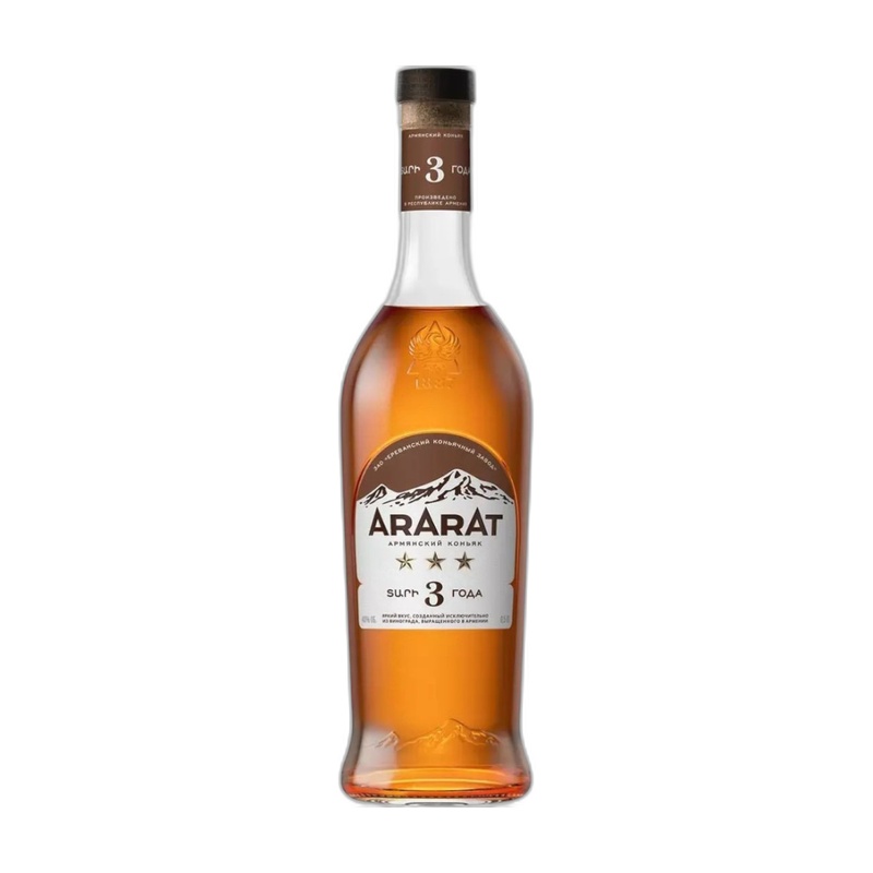 КОНЬЯК ARARAT 3 YO 40% 0,5Л