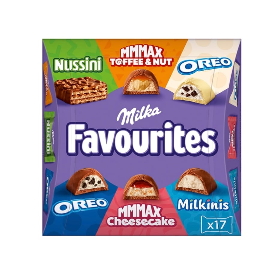 КОНФЕТЫ MILKA ШОКОЛАДНЫЕ FAVOURITES 158Г