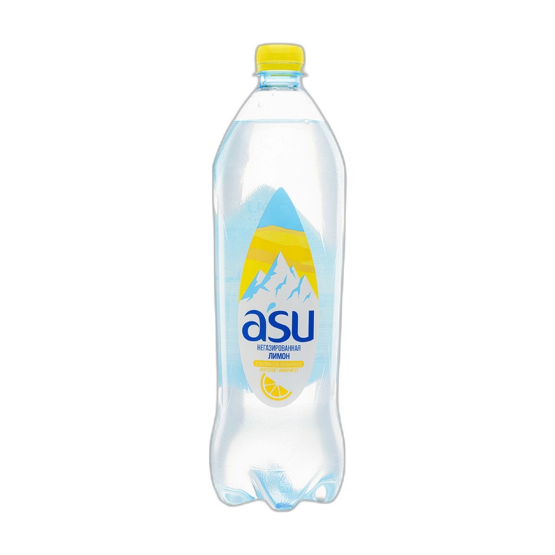 ВОДА НЕГАЗИРОВАННАЯ ASU ЛИМОН 0,5Л ПЭТ