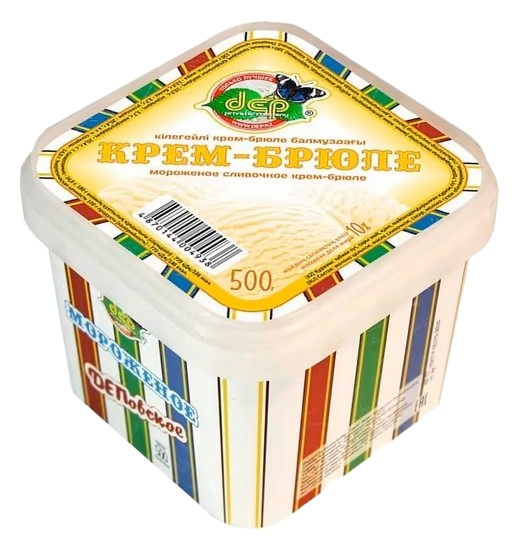 МОРОЖЕНОЕ DEP КРЕМ-БРЮЛЕ 500Г ПЭТ