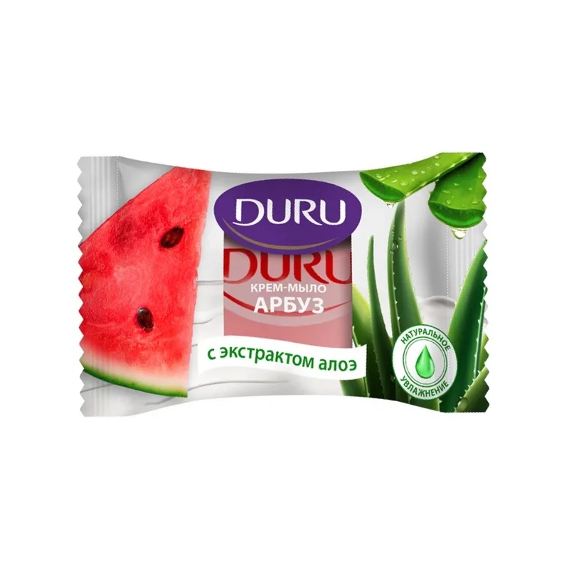 КРЕМ-МЫЛО DURU АРБУЗ И ЭКСТРАКТ АЛОЭ 80Г