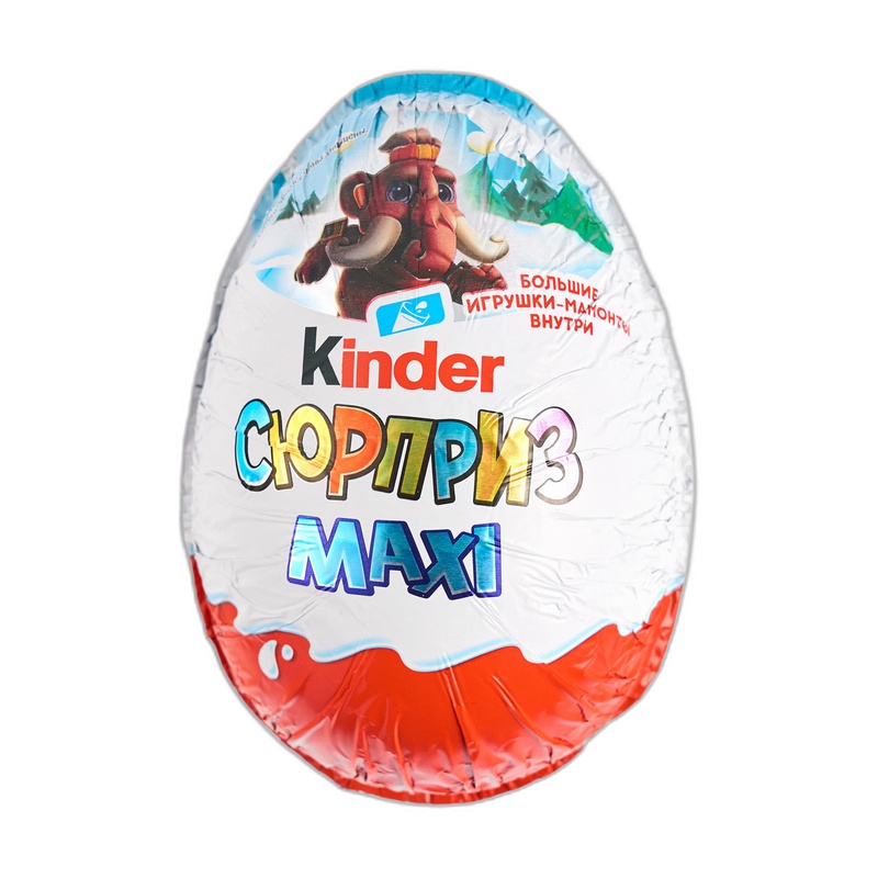 ЯЙЦО KINDER С ИГРУШКОЙ МAXI 100Г