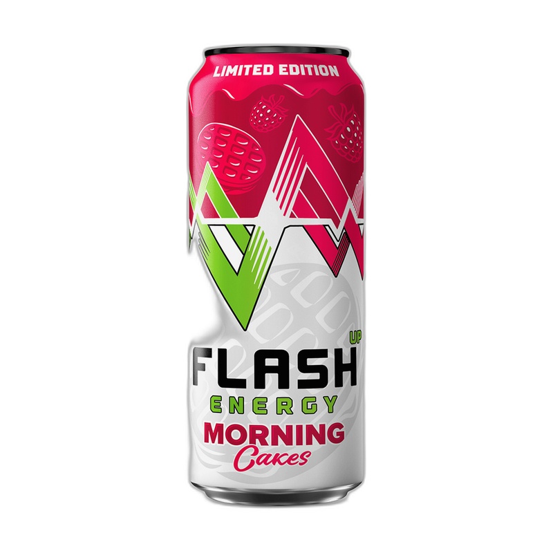 НАПИТОК ЭНЕРГЕТИЧЕСКИЙ FLASH UP MORNING CAKES 0,45Л Ж/Б
