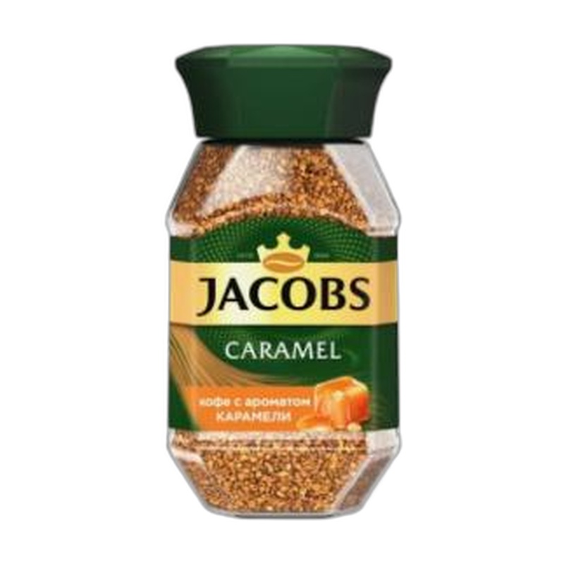 КОФЕ РАСТВОРИМЫЙ JACOBS CARAMEL 95Г СТ/Б