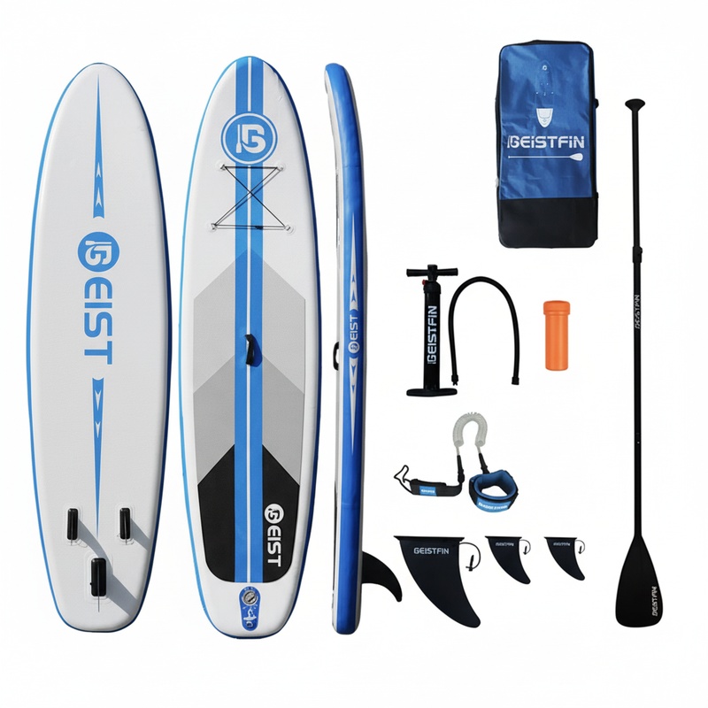 ДОСКА SUP-BOARD 320СМ BEIST ТРИ ПЛАВНИКА BLUE