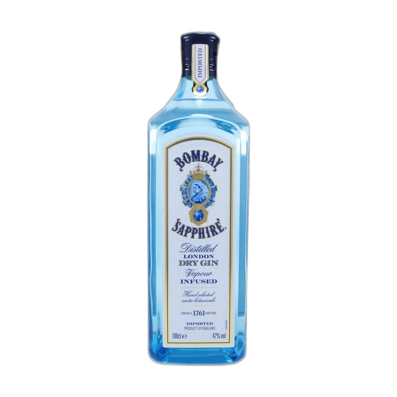 ДЖИН BOMBAY SAPPHIRE GIN 47% 1Л