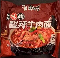 ЛАПША MASTER KONG СО ВКУСОМ ОСТРОЙ ГОВЯДИНЫ 110Г
