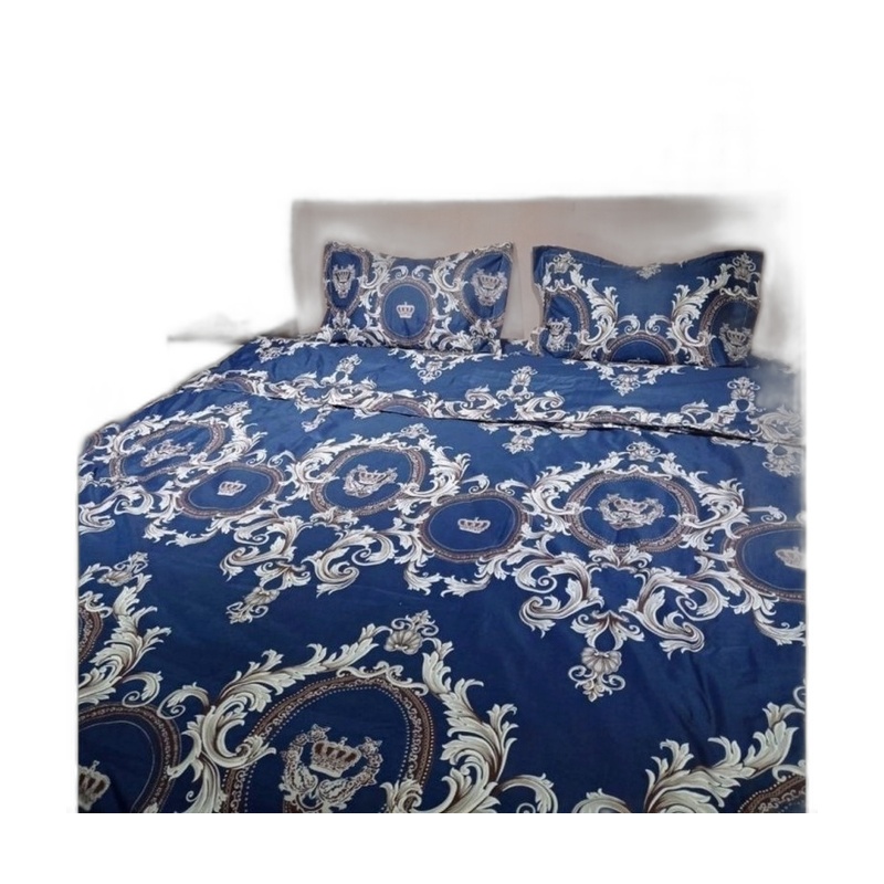 КОМПЛЕКТ ПОСТЕЛЬНОГО БЕЛЬЯ KENZO 200*230СМ ТЕМНО-СИНИЙ ЗВЕЗДОЧКИ 7-Q2261-2170
