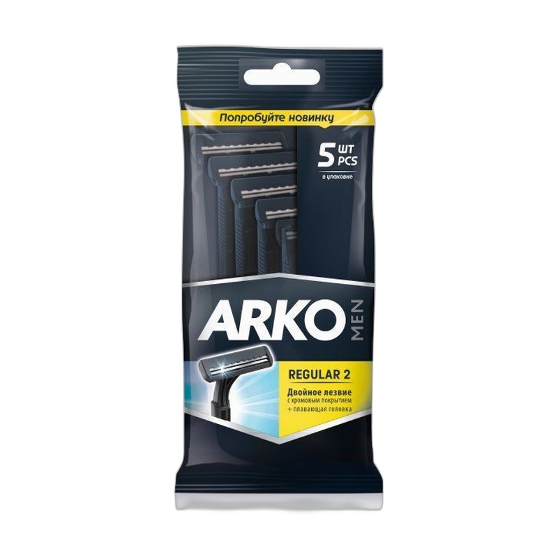 БРИТВА ОДНОРАЗОВАЯ ARKO MEN REGULAR 2 5ШТ