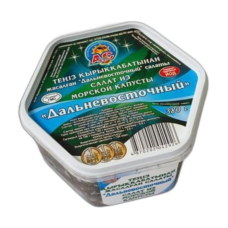 САЛАТ АС МОРСКАЯ КАПУСТА ДАЛЬНЕВОСТОЧНЫЙ 380Г