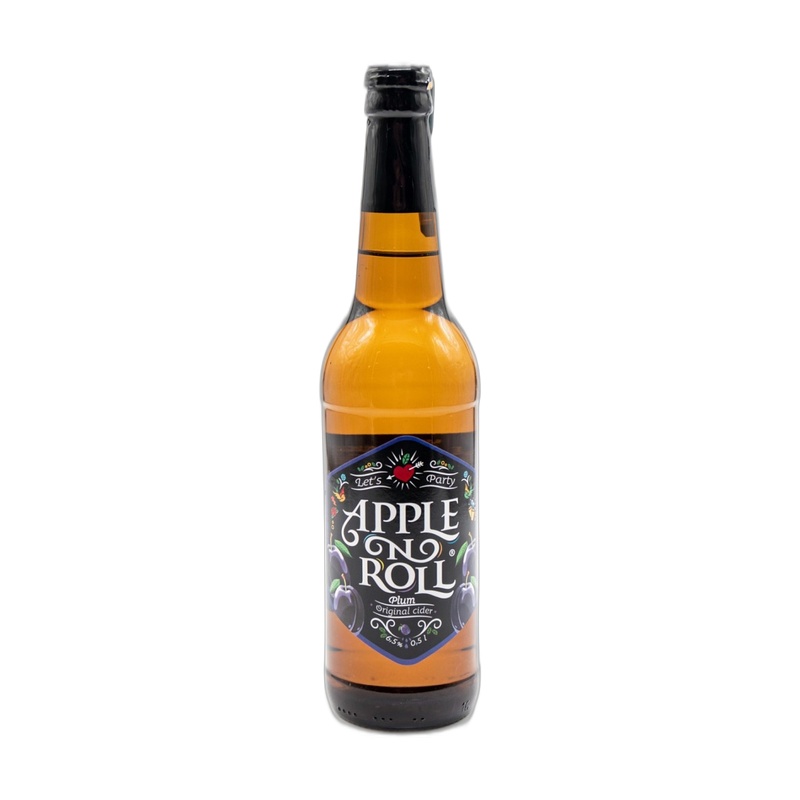 СИДР APPLE N ROLL СЛИВА 6,5% 0,45Л СТ/Б