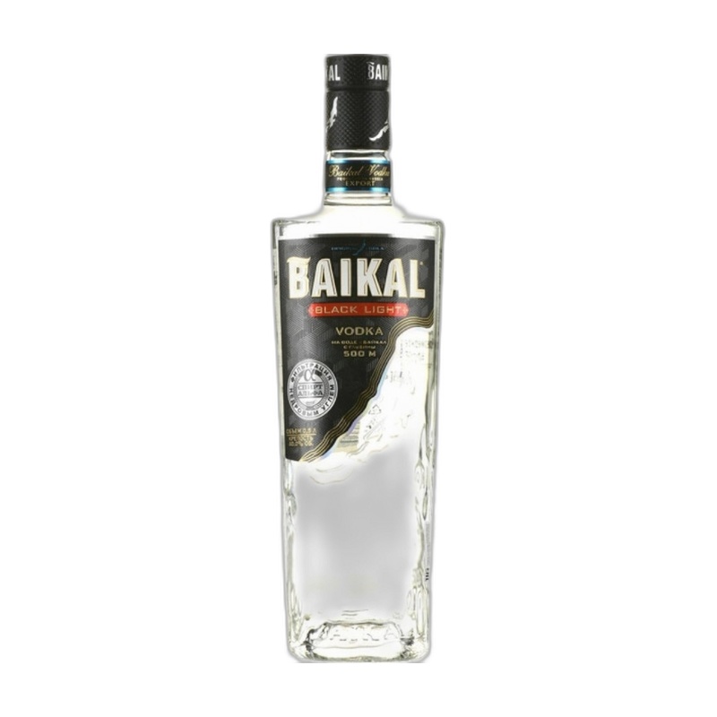 ВОДКА BAIKAL BLACK LIGHT 40% 0,5Л