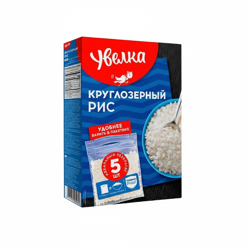 РИС DAVYCH КРУГЛОЗЕРНИСТЫЙ 400Г ВАР/ПАК