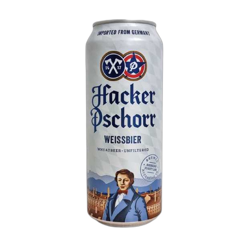 ПИВО HACKER PSCHORR WEISSBIER Н/ФИЛЬТР 5,5% 0,5Л СТ/Б