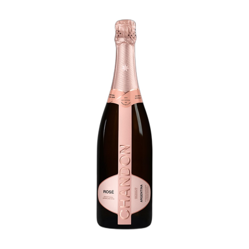 ВИНО ИГРИСТОЕ CHANDON ROSE РОЗОВОЕ СУХОЕ 12% 0,75Л АРГЕНТИНА