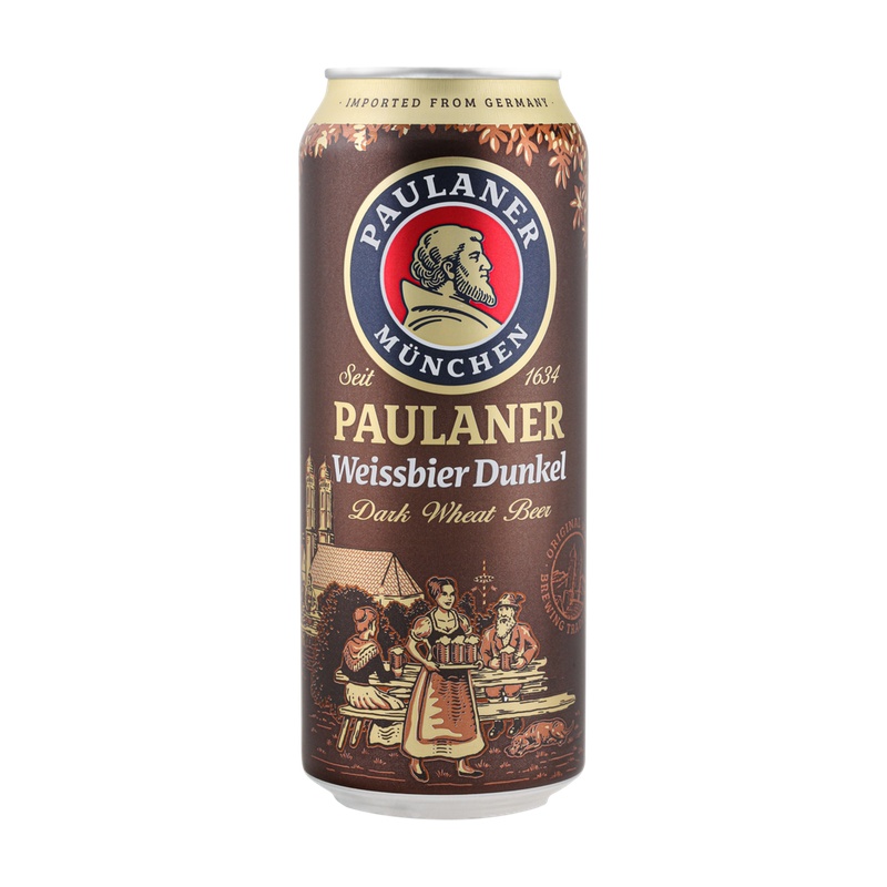 ПИВО PAULANER WEISSBIER DUNKEL Н/ФИЛЬТР 5,3% 0,5Л Ж/Б