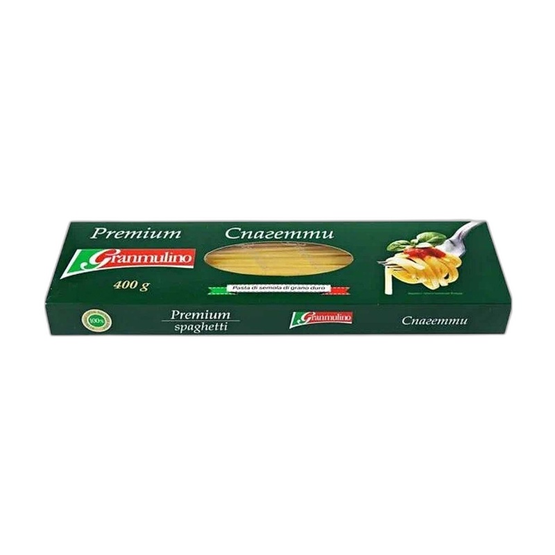 МАКАРОНЫ GRANMULINO ПРЕМИУМ ЙОДИРОВАННЫЕ СПАГЕТТИ 400Г