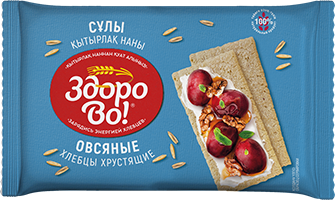 ХЛЕБЦЫ ОВСЯНЫЕ ЗДОРОВО! 75Г